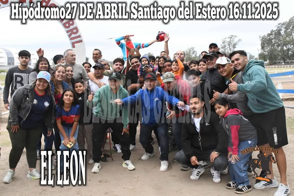 1ra carrera ganador EL LEON de RUIZ  stud DON ELY
