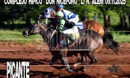 PICANTE – CLASICO COMPLEJO HIPICO DON NICÉFORO ALEM, MISIONES 09.11.2025