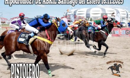 9na CLASICO 200 mts Ganador PISTOLERO