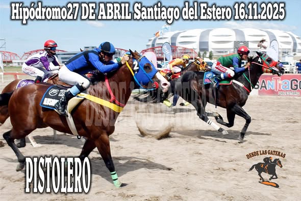 9na CLASICO 200 mts Ganador PISTOLERO