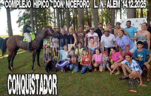 CONQUISTADOR -COMPLEJO HIPICO DON NICEFORO, ALEM, MISIONES. 14.12.2025