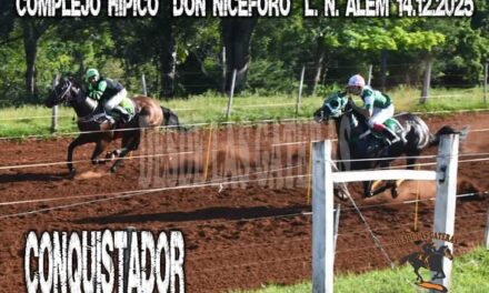 CONQUISTADOR -COMPLEJO HIPICO DON NICEFORO, ALEM, MISIONES. 14.12.2025