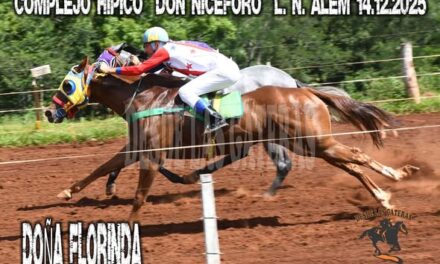 DOÑA FLORINDA – COMPLEJO HIPICO DON NICEFORO , ALEM. 14.12.2025