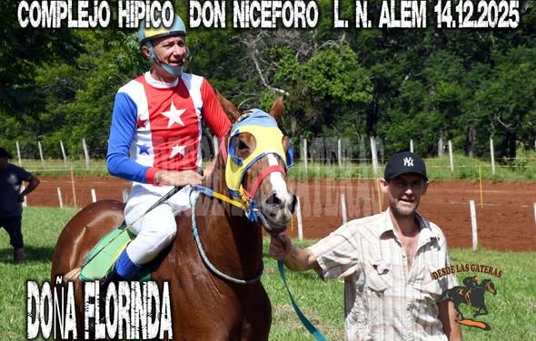 DOÑA FLORINDA – COMPLEJO HIPICO DON NICEFORO , ALEM. 14.12.2025