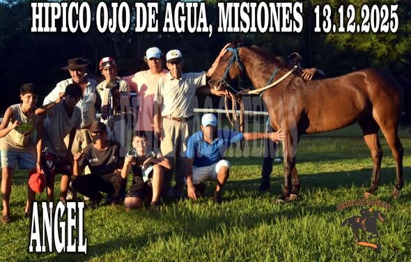 EL ANGEL – HIPICO OJO DE AGUA – MISIONES 13.13.2025