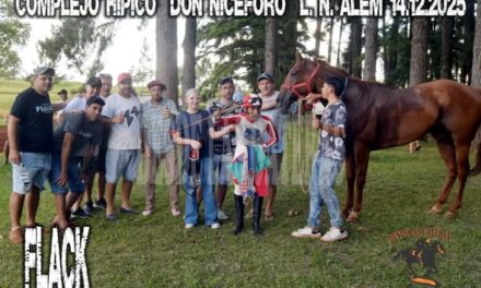 FLACK – COMPLEJO HIPICO DON NICEFORO , ALEM. 14.12.2025