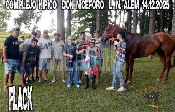 FLACK – COMPLEJO HIPICO DON NICEFORO , ALEM. 14.12.2025