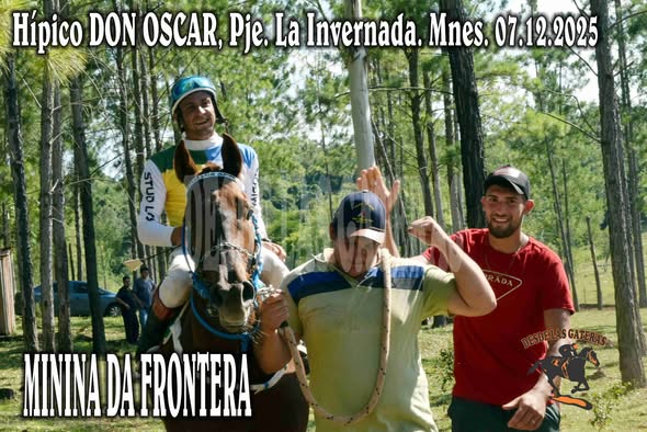 MININA DA FRONTEIRA – HIPICO DON OSCAR, PARAJE LA INVERNADA – 07.12.2025