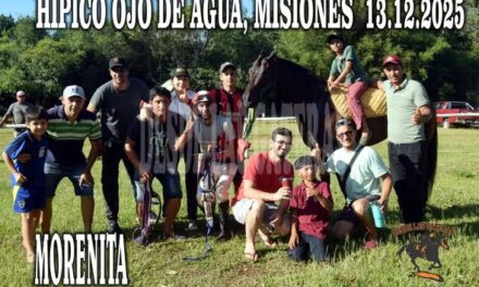 MORENITA – HIPICO OJO DE AGUA, MISIONES 13.12.2025