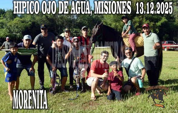 MORENITA – HIPICO OJO DE AGUA, MISIONES 13.12.2025