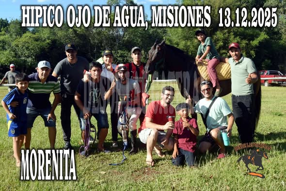 MORENITA – HIPICO OJO DE AGUA, MISIONES 13.12.2025