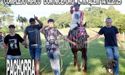 PACHORRA – COMPLEJO HIPICO DON NICEFORO, ALEM, MISIONES. 14.12.2025