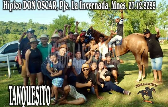TANQUESITO – HIPICO DON OSCAR, PARAJE LA INVERNADA – 07.12.2025