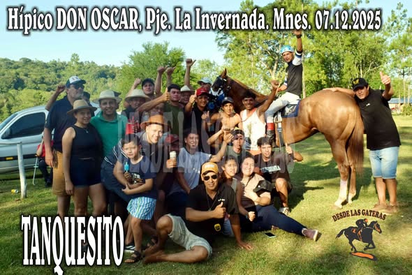 TANQUESITO – HIPICO DON OSCAR, PARAJE LA INVERNADA – 07.12.2025