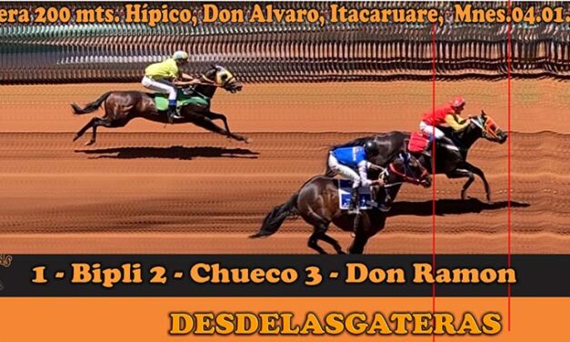 Todos los resultados de la espectacular jornada vivida ayer domingo en el DON ALVARO de Itacaruaré ante una gran marco de público