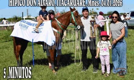 5 MINUTOS – HIPICO CIUDAD DE MERCEDES, CORRIENTES 04.01.2026
