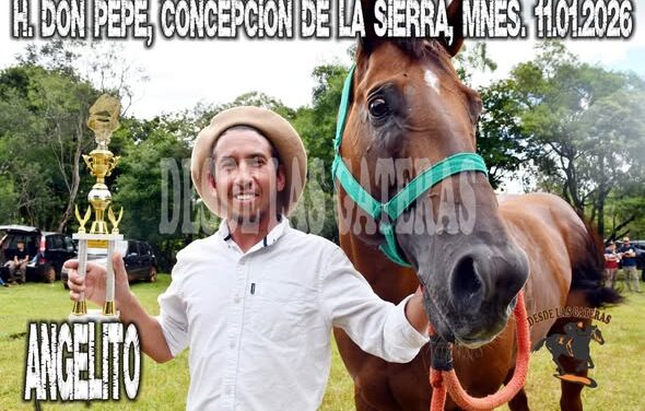 ANGELITO – CLASICO . HIPICO DON PEPE, CONCEPCION DE LA SIERRA, MISIONES 11.01.2026