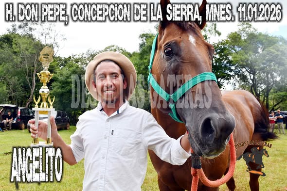 ANGELITO – CLASICO . HIPICO DON PEPE, CONCEPCION DE LA SIERRA, MISIONES 11.01.2026