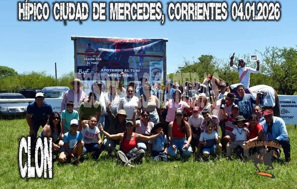 CLON – Polla Potrillos Hijos de MUSTANG – H. CIUDAD DE MERCEDES, CORRIENTES 04.01.2025