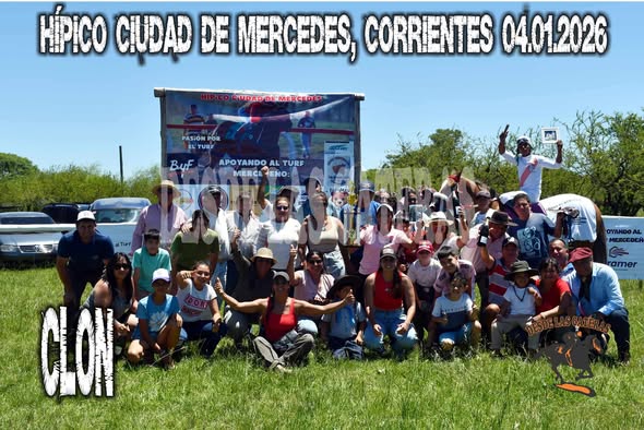 CLON – Polla Potrillos Hijos de MUSTANG – H. CIUDAD DE MERCEDES, CORRIENTES 04.01.2025