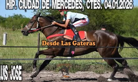 LUIS JOSE – HIPICO CIUDAD DE MERCEDES. 04.01.2026