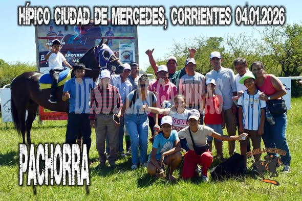 PACHORRA – HIPICO CIUDAD DE MERCEDES, CORRIENTES.04.01.2026