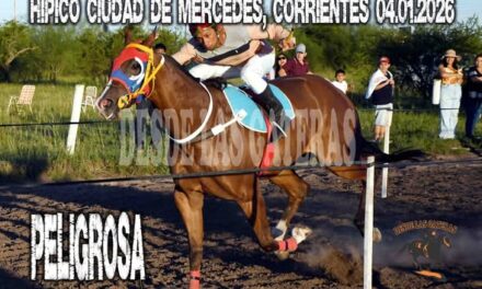 PELIGROSA – CLASICO CENTRAL – HIPICO CIUDAD DE MERCEDES – 04.01.2025