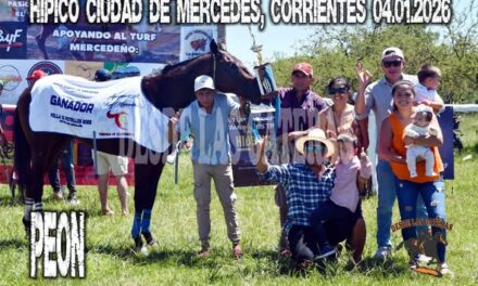 PEON – POLLA DE POTRILLOS ZONAL – HIPICO CIUDAD DE MERCEDES – 04.01.2026