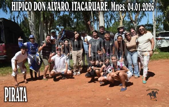 PIRATA – CLASICO HIPICO DON ALVARO, ITACARUARE, MISIONES 04.01.2026