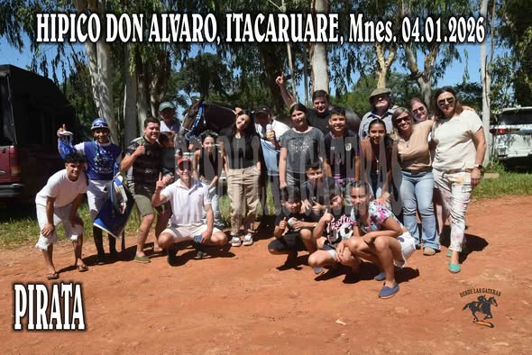 PIRATA – CLASICO HIPICO DON ALVARO, ITACARUARE, MISIONES 04.01.2026
