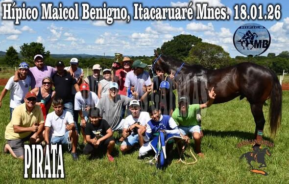PIRATA – CLASICO HIPICO MAICOL BENIGNO, ITACARUARE, 18.01.2026