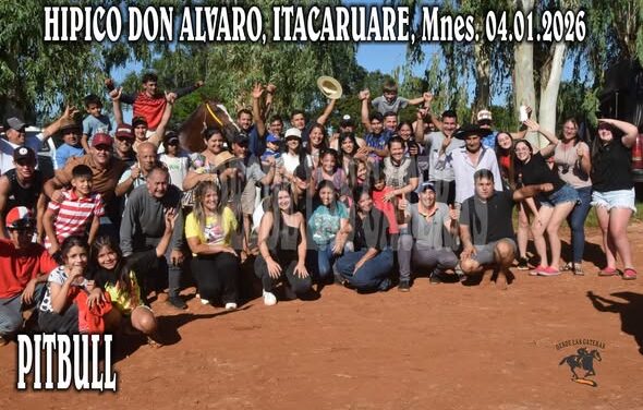 PITBULL – HIPICO DON ALVARO, ITACARUARE, MISIONES 04.01.2025