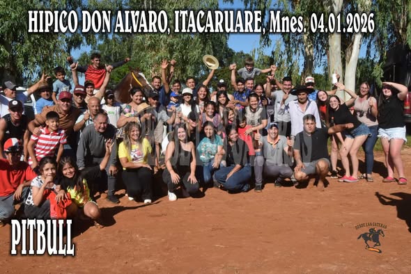 PITBULL – HIPICO DON ALVARO, ITACARUARE, MISIONES 04.01.2025