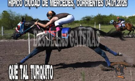 QUE TAL TURQUITO – POLLA POTRILLOS HIJOS QUE TAL AMADO, HIPICO CIUDAD DE MERCEDES 04.01,2026
