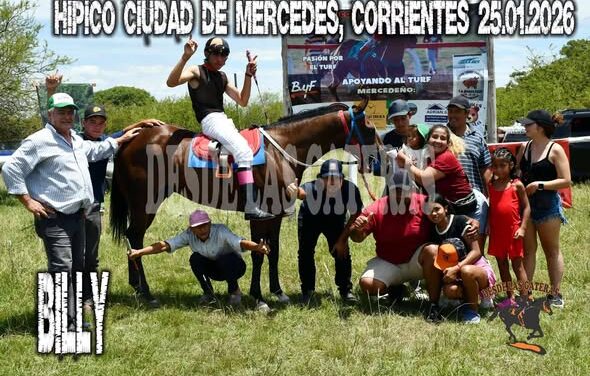 BILLY – HIPICO CIUDAD DE MERCEDES, CORRIENTES, 25.01.2026