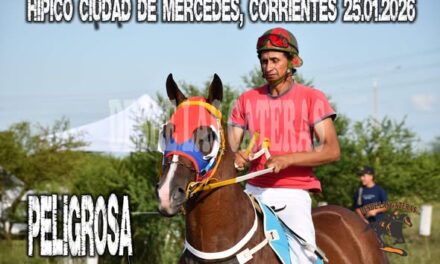 PELIGROSA – CLASICO REVANCHA. HIPICO CIUDAD DE MERCEDES. 25.01.2026