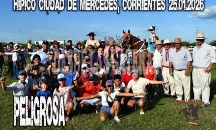 PELIGROSA – CLASICO REVANCHA. HIPICO CIUDAD DE MERCEDES. 25.01.2026