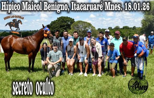 SECRETO OCULTO – HIPICO MAICOL BENIGNO. ITACARUARE, MISIONES.