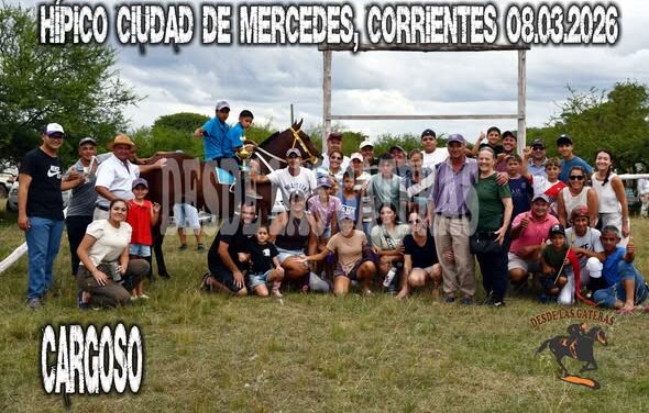 CARGOSO – CLASICO HIPICO CIUDAD DE MERCEDES, CTES. 08.03.2026