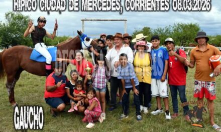 GAUCHO – CLASICO – HIPICO CIUDAD DE MERCEDES. CORRIENTES . 08.03.2026