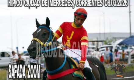 SAFADA ZOOM – CLASICO CENTRAL – HIPICO CIUDAD DE MERCEDES 08.03.2026