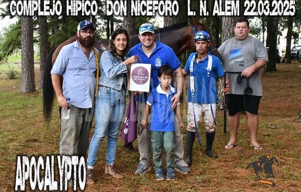 APOCALYPTO – CLASICO RUMBO A LA CHALLENGER – COMPLEJO HIPICO DON NICÉFORO, ALEM, MISIONES. 22.03.26