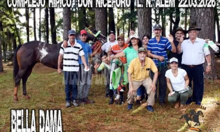 BELLA DAMA – COMPLEJO HIPICO DON NICEFORO , ALEM 22.04.2026