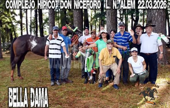 BELLA DAMA – COMPLEJO HIPICO DON NICEFORO , ALEM 22.04.2026
