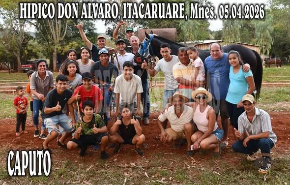 CAPUTO – CLASICO – HIPICO DON ALVARO, ITACARUARE, MISIONES 05.04.2026