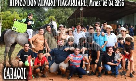 CARACOL – CLASICO CENTRAL, HIPICO DON ALVARO, ITACARUARE – 05.04.2026