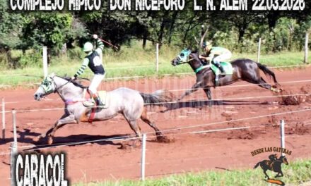 CARACOL – CLASICO – COMPLEJO HIPICO DON NICÉFORO, ALEM, MISIONES. 22.03.26