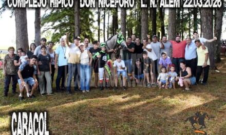 CARACOL – CLASICO – COMPLEJO HIPICO DON NICÉFORO, ALEM, MISIONES. 22.03.26