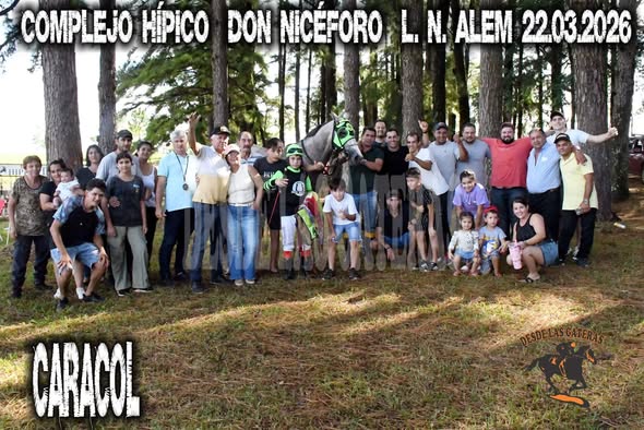 CARACOL – CLASICO – COMPLEJO HIPICO DON NICÉFORO, ALEM, MISIONES. 22.03.26