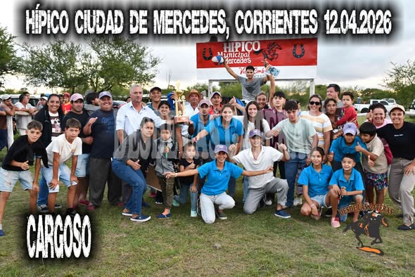 CARGOSO – CLASICO – HIPICO CIUDAD DE MERCEDES , CORRIENTES, 12.04.2026